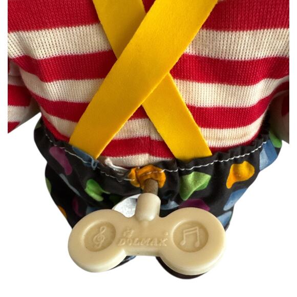 Vintage Dolmax Wind Up Musical Small World Clown Doll - Picture 9 of 10